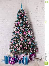Decorated Christmas Tree On White Background Photo About Decoration Colorful S Blue Christmas Tree Decorations Skinny Christmas Tree Christmas Tree Pictures
