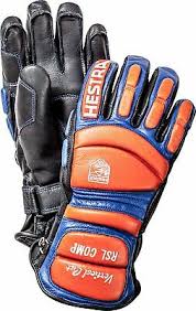 New Hestra Rsl Comp Vertical Cut Race Leather Gloves Size 6