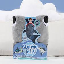 54 inches from top to tail. Shark Blankie Tail For Kids By Your Zone Walmart Com Walmart Com