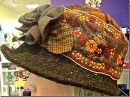 Wish I Knew Where To Get This Hat Beautiful Hats Felt Scarf Sewing Hats