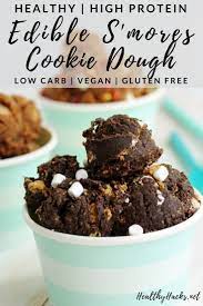 Get All The Deliciousness Of A S Mores But Without Any Of The Heat This No Bake Hea Healthy Dessert Recipes Easy Healthy Desserts Easy Healthy Vegan Desserts