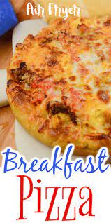 Air Fryer Breakfast Pizza Recipe Breakfast Pizza Air Fryer Recipes Easy Air Fryer Recipes Healthy