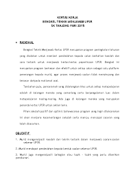 Kertas kerja program peningkatan akademik sains 2017. Doc Kertas Kerja Bengkel Teknik Menjawab Upsr Sk Tanjong Pari 2015 Rasional Mohd Nazif Academia Edu