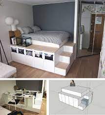 / babybetten kinderbetten mit stauraum mi. Bett Selber Bauen 12 Einmalige Diy Bett Und Bettrahmen Ideen