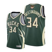 Die neue milwaukee bucks kollektion der saison. Giannis Antetokounmpo Milwaukee Bucks 2021 Nba Playoffs Jersey Green