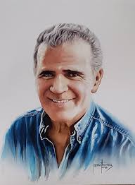 Luis German Cajigas MEDIO: Acrilico sobre papel Canson MEDIDA: 14x19  CATEGORIA: Retrato DESCRIPCION: Hoy les comparto este homenaje un hombre,  maestro y amigo que siempre he admirado, al Dr. Luis German Cajigas,