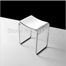 solid surface stone kleine badkamer krukje bankje stoel badkamer stoomdouche krukken 16x12 inch sw140 in solid surface stone kleine bad badkamer krukje stoelen