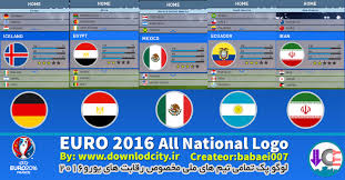 The uefa word, the uefa logo and all marks related to uefa competitions, are. Pes 2016 Euro 2016 All National Logo Pack By Downlodcity Pes Patch