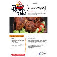 Jun 27, 2021 · kemudian mereka berdua melanjutkan untuk membuka tas yang berisi sepaket makanan. Bumbu Instan Resep Umi Ayam Bumbu Rujak Shopee Indonesia