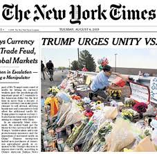 The new york times hits 7.5 million total subscriptions. Dayton Und El Paso Leser Drohen New York Times Wegen Trump Zeile Welt