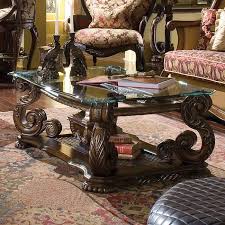 Oppulente Rectangular Cocktail Table Ornate Furniture Coffee Table Tuscan Decorating