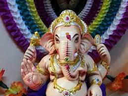 Another beautiful thermocol pooja mandap for ganesh chaturthi. Happy Vinayaka Chavithi 2020 Ganesh Chaturthi Eco Friendly Decoration Ideas