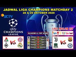 Hasil prediksi bola akurat jadwal liga champion. Jadwal Liga Champions Malam Ini Live Sctv M Gladbach Vs Real Madrid Uefa Champions League 2020 21 Youtube