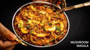 Mushroom Masala Recipe Spicy Indian Gravy Curry Restaurant Style Cookingshooking Youtube Indian Lasagna Recipe Spicy Recipes Masala Recipe
