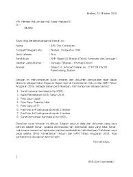 Menteri agama republik indonesia c.q. Surat Lamaran Cpns Kemenkumham 2018 Docx