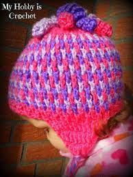 Gumdrops Earflap Hat Free Crochet Pattern Video Tutorial Crochet Earflap Hat Crochet Kids Hats Crochet Hat Pattern