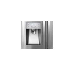 Fridge freezer with ice dispenser. Hisense Rs696n4ic1 American Fridge Freezer Ice Water Plumbed Stainless Steel Effect Kenberne