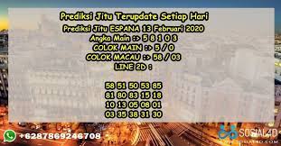 Prediksi Jitu Espana 13 Februari 2020 Sosial4d Beijing Indonesia Malaysia