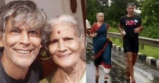 His mom joins milind during the penultimate day of tgir near manor. Who Is Usha Soman Milind Soman S 81 Yo Mother A Fitness Role Model