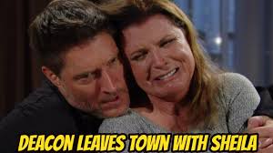 Deacon leaves town with Sheila