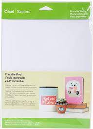 amazon com cricut printable vinyl white