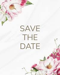 Download Save The Date Wedding Invitation Mockup Card Free Psd Psd Free Psd Resources