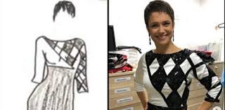 View latest posts and stories by @sandra.annenberg.real sandra annenberg in instagram. Sandra Annenberg Usa Vestido Desenhado Por Jovem Autista Em Show