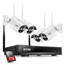 Build your own surveillance system to meet your specific needs and budget! Coscoprice Skup Zosi 4ch 1080 P Hdmi Wifi Nvr 4 Sztuk 1 3mp Ir Sciemniajace Cctv Bezprzewodowa Kamera Ip Bezpieczenstwo Nadz Oacute R Wideo System Zestaw Najtaniej Ceny