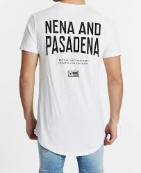Availability sold out, notify me m; T Shirts Clothing Shoes Accessories New Nena Pasadena Nena Pasadena Mens Reckless Cape Back Tee Shirt Acid Stone