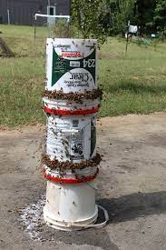 But available at a very inexpensive price is the old canning jar feeder. Diy Bee Yard Feeder Video Keeping Backyard Bees