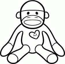 Sock monkey coloring pages coloring pages ideas. How To Draw A Sock Monkey Monkey Coloring Pages Monkey Illustration Sock Monkey Crafts