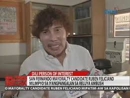 View ruben feliciano's profile on linkedin, the world's largest professional community. Balitang Bisdak Kandidato Pagka Mayor Sa San Fernando Subli Ng Nilimpyo Sa Iyang Pangalan Youtube