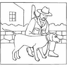 Alaskan malamute the alaskan malamute is a. Hunter And Dog Coloring Sheet