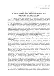 Anexei nr.11 (fosta anexa 26 la hg 174/2002). Https Www Un Org Development Desa Disabilities Wp Content Uploads Sites 15 2019 11 Republic Of Moldova National Program Of Social Inclusion Of Persons With Disabilities For The Years 2017 2022 Pdf