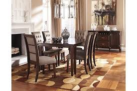 Ashley Larimer Dininf Furniture Seating For 6 10 Rectangular Dining Room Table Dining Furniture Sets Modern Dining Room Set