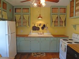 1930 S Kitchen We Made Painting 70 S Cabinets Removing Doors And Backing With Beadply And Capping Wi 1930s Kitchen Kitchen Refinishing Black Kitchen Faucets