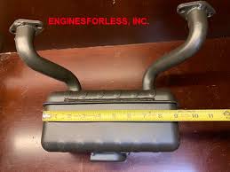 Kohler muffler new, muffler for kohler courage vertical shaft engines. Enginesforless Inc