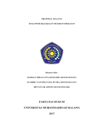 Contoh proposal pengajuan magang mahasiswa berbagai jurusan lengkap bagi mahasiswa yang sebentar lagi akan melakukan magang atau praktek kerja lapangan, biasanya sebelum memilih kantor magang, kita diharuskan terlebih dahulu untuk memberikan proposal magang kepada perusahaan tujuan. Proposal Magang Mahasiswa Pdf