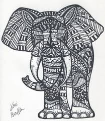 Gone are the days when your kid would be definitely thrilled at the mere sight of the shades as well as the book along with it. Abstract Elephant Coloring Pages For Adults