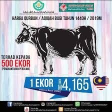 Isnin, 12 ogos 2019 11:03 am. Tempah Lembu Qurban Harga Berpatutan Yapeim Official Facebook