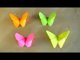 Basteln Origami Schmetterling Falten Mit Papier Deko Selber Machen Geschenke Muttertag Wanddeko In 2020 Origami Schmetterling Papierschmetterlinge Blumen Falten