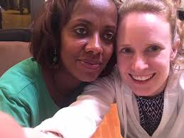 I was so pleased to meet with Oketona Florence, her husband and their 3  beautiful kids, one of which was graduating today. Attending thesame high  school with someone almost automatically makes you