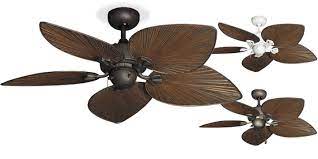 Tropical ceiling fans are available in styles to suit a variety of decors and will most certainly bring a if your living quarters feature a tropical or nautical design, a tropical ceiling fan won't certainly feel they are available as indoor ceiling fans and outdoor fans and some of them even come with lights. Outdoor Tropical Ceiling Fans