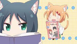 Nyanko Days Roo Y Maa Anime Nekomimi Chibi