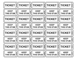 Free Printable Raffle Ticket Templates Blank Downloadable Pdfs Raffle Tickets Printable Raffle Ticket Template Free Raffle Tickets Template