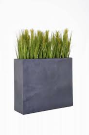 Lot De 4 Jardinieres En Beton Elemento Gris Pflanzkuebel Pieces Intercalaires Face Protection Cloison En Beton Gr In 2020 Trennwand Garten Pflanzkubel Raumteiler