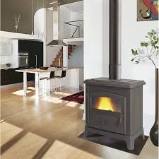 Poele A Bois Godin Fonteval Anthracite 10 Kw Home Home Appliances Decor