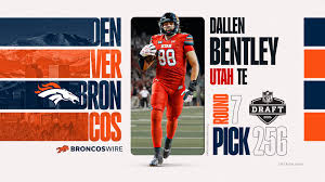 Denver Broncos select tight end in 7th round of NFL draft