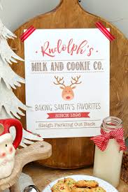 Maybe you would like to learn more about one of these? Milk And Cookie Bar With Christmas Printable Clean And Scentsible