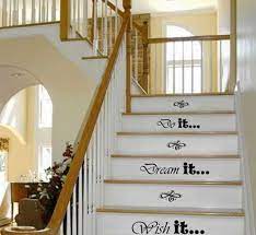 20 Unusual Interior Decorating Ideas For Wooden Stairs Interior Paint Painted Stairs Stairs Design